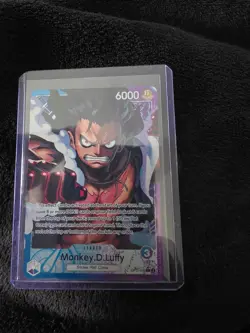 Monkey D. Luffy Alt Art Leader OP11-040 A Fist of Divine Speed - Image 1