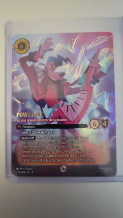 2025 Disney Lorcana Enchanted Powerline World's Greatest Rock Star FRENCH - Image 1