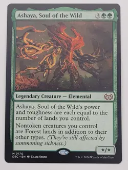 Ashaya, Soul of the Wild #170 (NM) Duskmourn DSC Magic MTG - Image 1