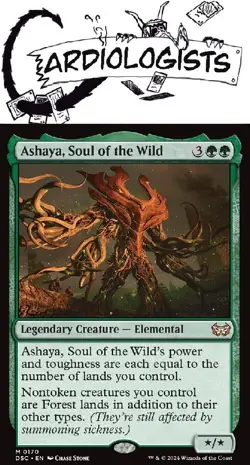 Ashaya, Soul of the Wild | Magic the Gathering MTG | Duskmourn Commander | NM - Image 1