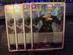 [4x] Sanji (070) OP12-070 Legacy of the Master Foil - Image 1