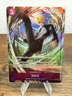 Sanji (070) (Alternate Art) OP12-070 Legacy of the Master Foil - Image 1