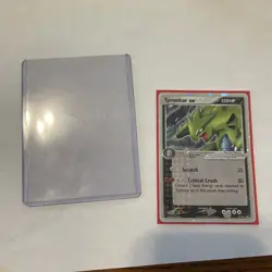 Pokemon TCG Tyranitar EX 17/17 Pop Series 1 Ultra Rare Holo Card Excellent - Image 5