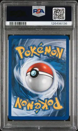 2005 POKEMON EX UNSEEN FORCES #11 POLIWRATH-REVERSE FOIL PSA 9 - Image 2