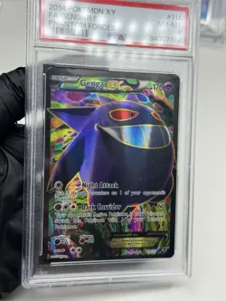 Gengar EX #114 PSA 8 MINT Full Art 2014 XY Pokemon Phantom Forces very low pop - Image 2