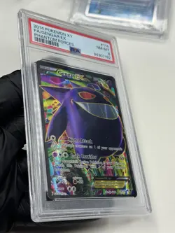 Gengar EX #114 PSA 8 MINT Full Art 2014 XY Pokemon Phantom Forces very low pop - Image 3