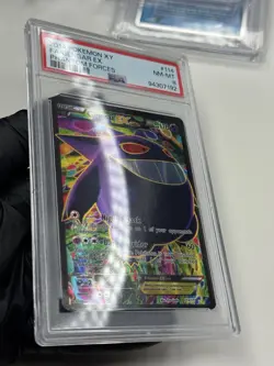 Gengar EX #114 PSA 8 MINT Full Art 2014 XY Pokemon Phantom Forces very low pop - Image 4