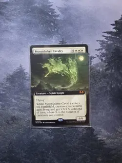 Moonshaker Cavalry (Extended Art) Wilds of Eldraine Regular - Image 1