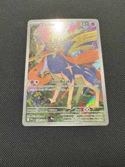 Pokemon TCG Zacian 100/094 ME02: Phantasmal Flames Illustration Rare Near Mint - Image 2