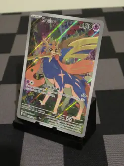 Pokemon TCG Zacian 100/094 Me02: Phantasmal Flames Holo Mint/NM - Image 4
