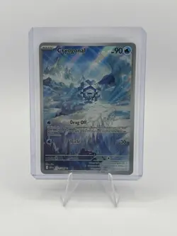 2025 Pokemon SV Black Bolt BLK EN Cryogonal Illustration Rare #111/086 - Image 1