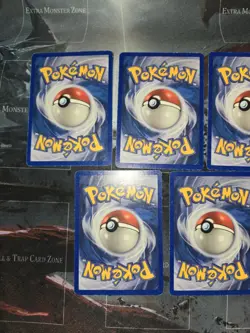 Legendary Collection 5 Card Lot Sandshrew, Sandslash, Ponyta, Machop, Machoke... - Image 4