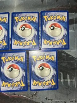 Legendary Collection 5 Card Lot Sandshrew, Sandslash, Ponyta, Machop, Machoke... - Image 5