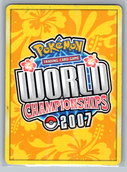 Vaporeon EX 2007 Tom Roos World Championship 110/113 Deck Regular Card HP - Image 2