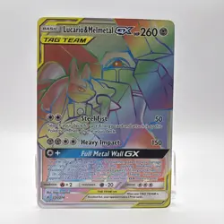 Pokemon TCG Lucario & Melmetal GX Tag Team Unbroken Bonds Card 224/214 - Image 1