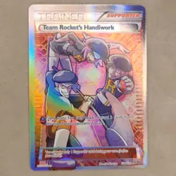 Pokemon Card *NM Near Mint* Team Rocket's Handiwork XY Fates Collide 124/124 - Image 1
