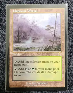 MTG Llanowar Wastes Apocalypse NM/MINT Land Rare MAGIC THE GATHERING CARD - Image 1