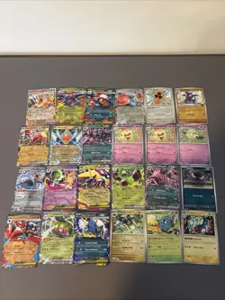Pokemon TCG 24 Card Lot EX Pokeball Promo Prismatic Ascended Mega DRI NM Cond - Image 1