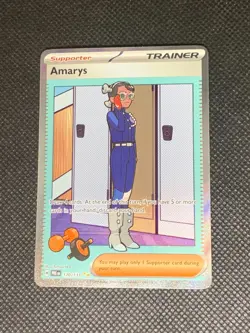 Amarys 170/131 SIR - Prismatic Evolutions Pokemon Card - NM - Image 1