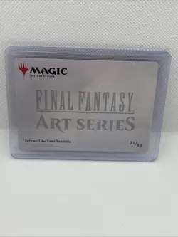 Farewell Art Card Art Series: Final Fantasy Gold Stamped MTG 31 - Image 2