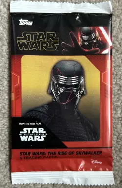 Topps Star Wars Rise Of Skywalker Trading Cards Sealed Pack - Image 1
