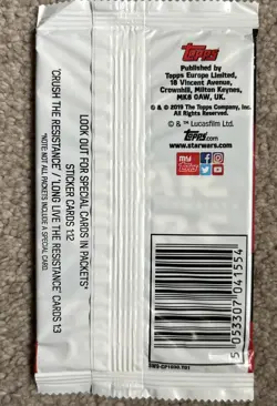 Topps Star Wars Rise Of Skywalker Trading Cards Sealed Pack - Image 2