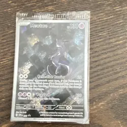 Pokemon Mewtwo Sealed 151 Promo Card Scarlet & Violet 052 - Image 1