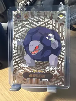 Golem #76 - Shadow- Crystal Collection 2024 - Pokemon Card - Image 2