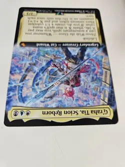 Graham Tia Scion Reborn MTG Final Fantasy TCG 172 Rare FF Cat Wizard Magic Card - Image 2