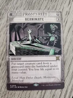 Reanimate Outlaws of Thunder Junction: Breaking News Regular - Image 1