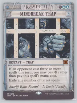 Mindbreak Trap Normal M Outlaws of Thunder Junction: Breaking News 12 NM - Image 1