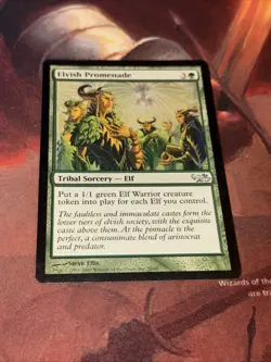 Elvish Promenade X1 Mtg Duel Deck Elves Nm - Image 1