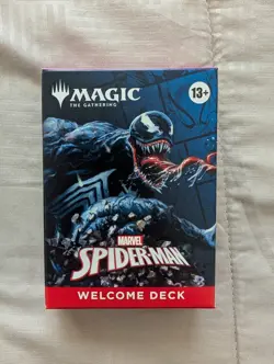 MAGIC THE GATHERING NYCC 2025 MARVEL SPIDER-MAN WELCOME DECK NEW VENOM - Image 1