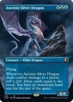 Ancient Silver Dragon (Borderless) Commander Legends - Image 1