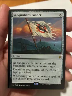 Vanquisher's Banner #316 Lost Caverns of Ixalan Magic: The Gathering X1 NM/LP - Image 1