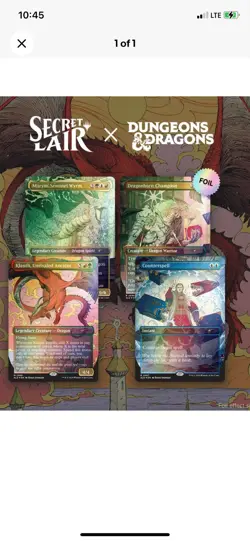 MTG Secret Lair x Dungeons & DragonsR: Whispers in Candlekeep Foil Preorder - Image 1