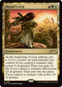 Mayael's Aria #1848 | NM Near Mint | SLD Secret Lair Drop Magic MTG - Image 1