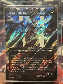 Magic the Gathering Sephiroth Fabled Soldier Surge Foil Card - Image 2