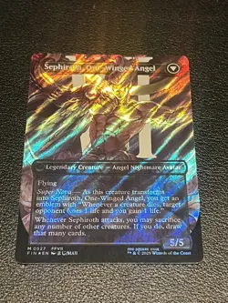 Magic the Gathering Sephiroth Fabled Soldier Surge Foil Card - Image 4