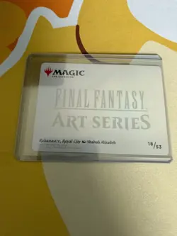 LP MTG Final Fantasy - Rabanastre, Royal City Art Series Gold-Stamp Card 18/53 - Image 2