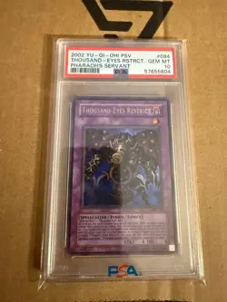 💎 PSA 10 Gem Mint Thousand-Eyes Restrict PSV-084 Ultra Rare 2002 Yu-Gi-Oh! - Image 1