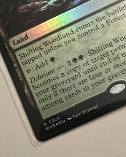 MTG Shifting Woodland (Foil) - Modern Horizons 3 - #228 - Image 3
