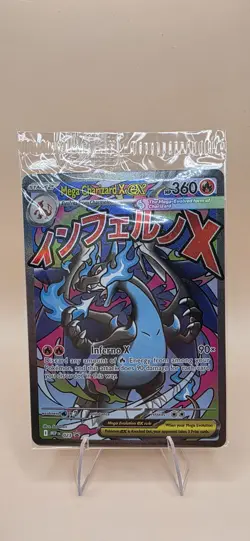 Mega Charizard X EX Promo #23 + Oricorio Promo - Sealed Pokemon TCG 2-Card Promo - Image 1