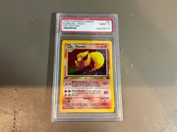 Pokemon PSA 9 Mint 1st Edition Jungle Holo FLAREON 3/64 NO RESERVE - Image 1