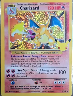 Pokemon TCG Charizard Holo Celebrations 25th Anniversary 4/102 Base Set - Image 1