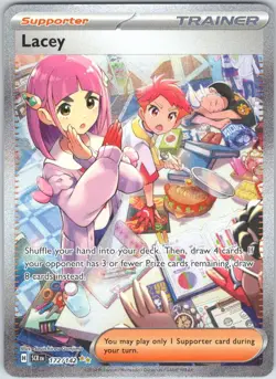 Lacey 172/142 Special Illustration Rare Stellar Crown Pokemon NM - Image 1