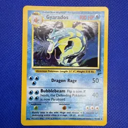 Gyarados Holo Base Set 2 Pokemon TCG 7/130 Rare 2000 - Image 1