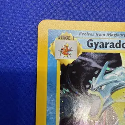 Gyarados Holo Base Set 2 Pokemon TCG 7/130 Rare 2000 - Image 2
