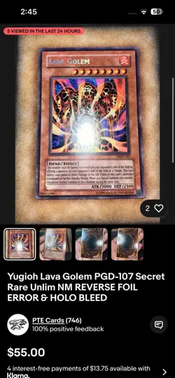 Yugioh Lot Of 4 Lava Golem Reverse, Spellbinding, Dark Spirit LON, Skull Arch 1 - Image 1