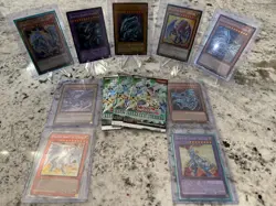 Yu-Gi-Oh! Blue-Eyes White Dragon Bundle, SDK-001, BLMM, JMP + 3x Booster packs - Image 1